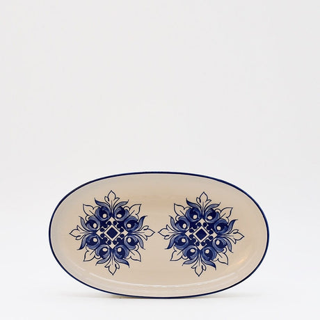 Brasão I Ceramic Serving Dish 10.2'' - Blue
