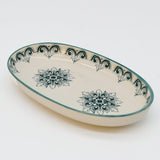 Brasão I Ceramic Serving Dish 7.5'' - Green