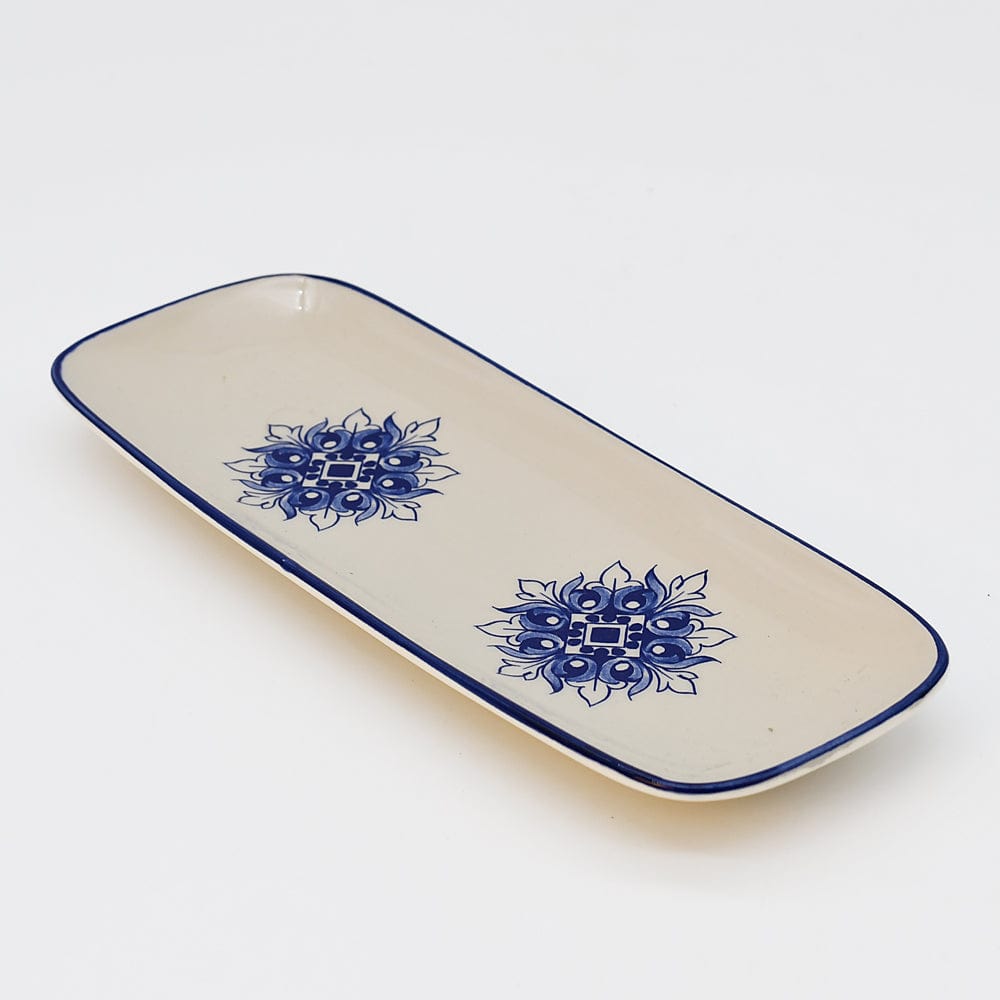 Brasão I Ceramic Serving Dish 8.7'' - Blue