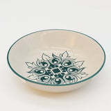 Brasão I Ceramic Snack Bowl 5.3'' - Green