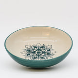 Brasão I Ceramic Soup Plate 7.5'' - Green