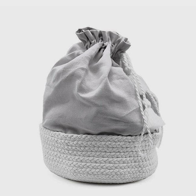 Bread bag in linen - Grey