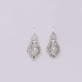 Brincos À Rainha I Silver Filigree Earrings 0.8 oz - 1.4''