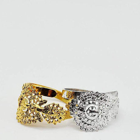 Brincos À Rainha | Silver Ring Silver
