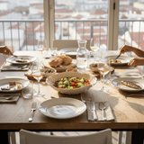 Cabbage-shaped Ceramic Plate - 10.6''