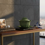 Cabbage-shaped Ceramic Tureen - 10.6''