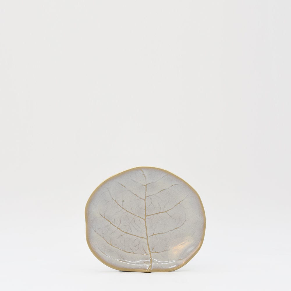 Cabbage-shaped Fine Stoneware Plate - 5.1''