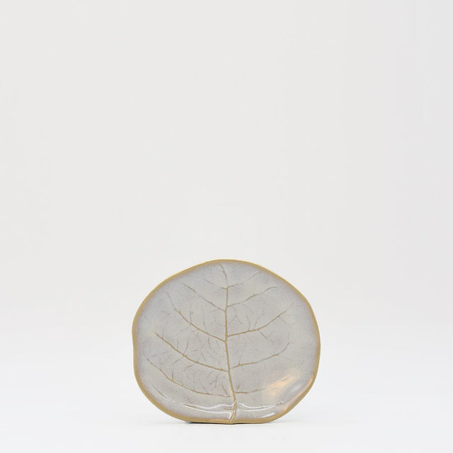 Cabbage-shaped Fine Stoneware Plate - 5.1''