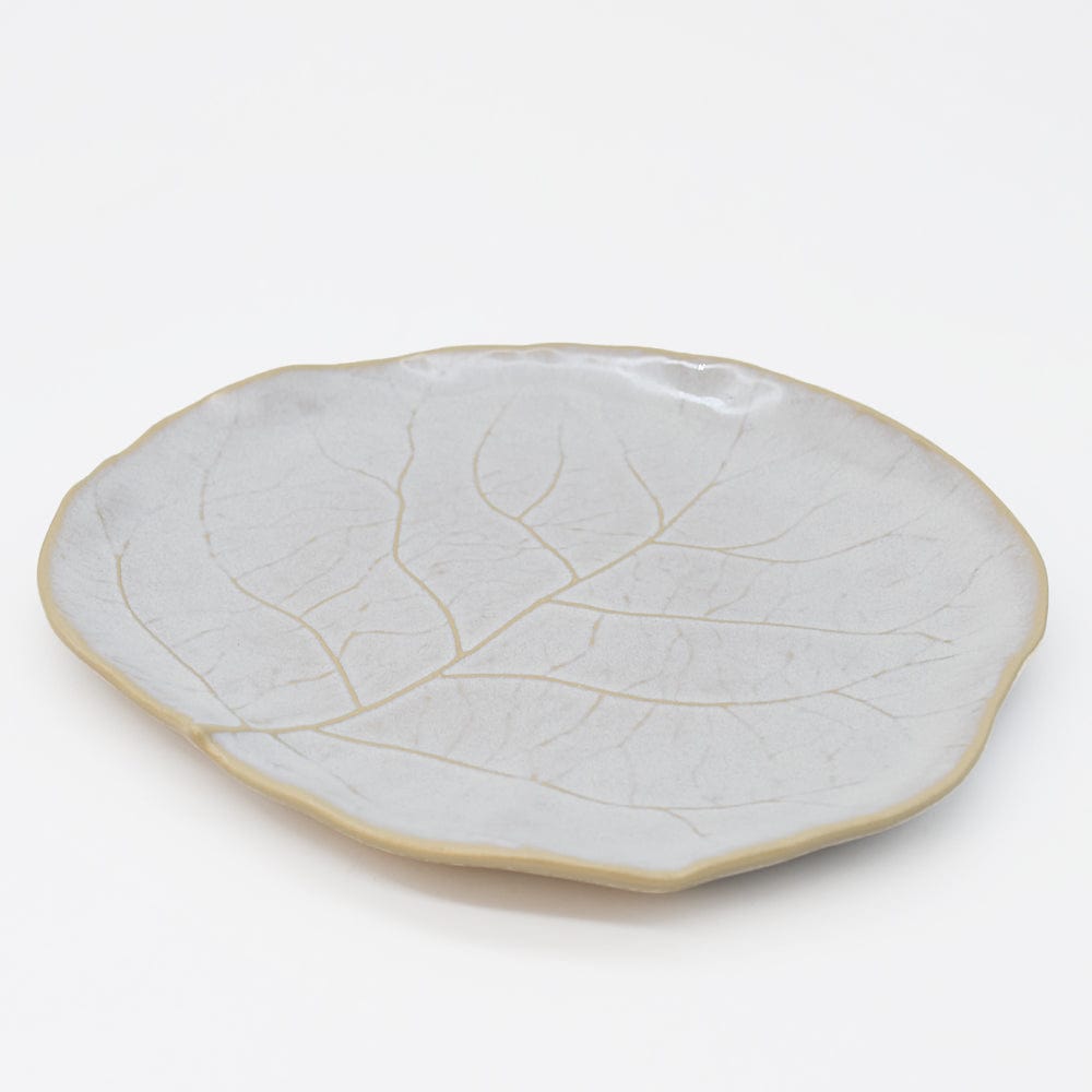 Cabbage-shaped Fine Stoneware Starter Plate