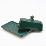 Ceramic Butter Dish - Green