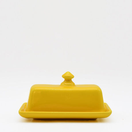 Ceramic Butter Dish - Yellow