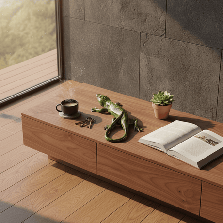 Ceramic Lizard - 11.0''