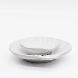 Ceramic Seashell 5.2" - White