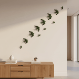 Ceramic Swallow from Caldas da Rainha - Green