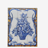 Ceramic tile Mural of 12 Azulejos - 24x18''