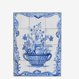 Ceramic tile Mural of 12 Azulejos - 24x18''