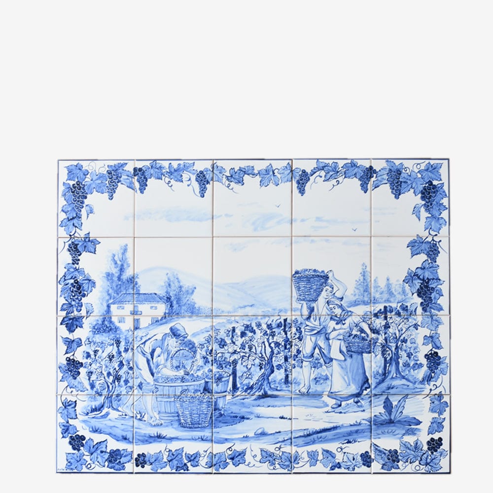 Ceramic tile Mural of 20 Azulejos - 30x24''