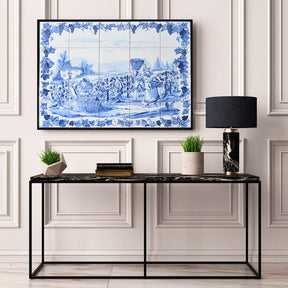 Ceramic tile Mural of 20 Azulejos - 30x24''