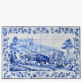 Ceramic tile Mural of 24 Azulejos - 35x24''