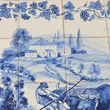 Ceramic tile Mural of 24 Azulejos - 35x24''