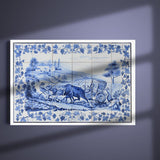 Ceramic tile Mural of 24 Azulejos - 35x24''