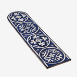 Ceramic tile Mural of 4 azulejos - 22x6''