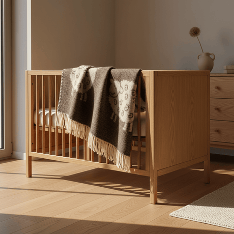 Children's Wool Blanket - Brown