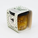 Cod Verrine with organic olive oil