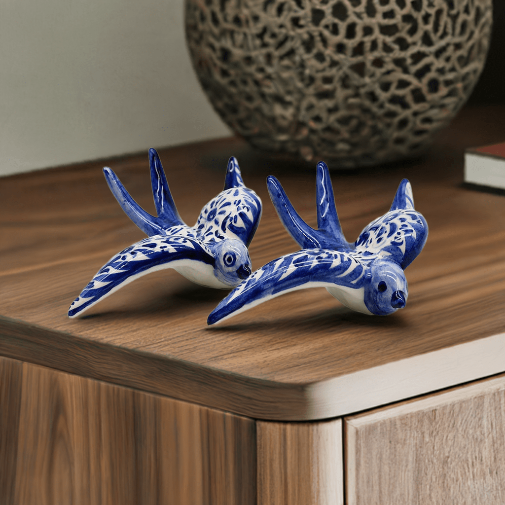 Coimbra Ceramic I Decorative Swallow