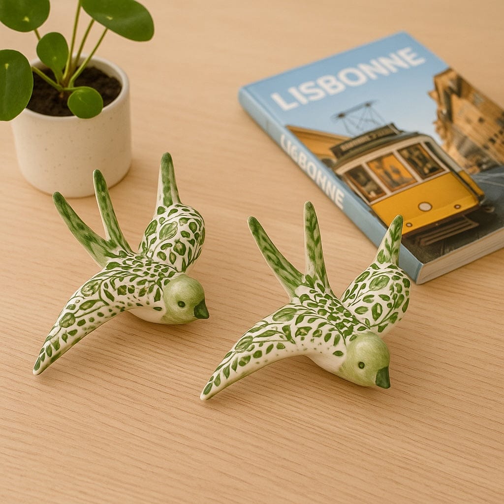 Coimbra Ceramic I Decorative Swallow