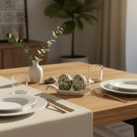 Coimbra Ceramic I Salt & Pepper Shakers