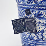 Coimbra Ceramics – Hand-Painted Planter - 12.0"