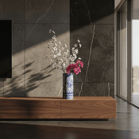 Coimbra Ceramics – Hand-Painted Vase