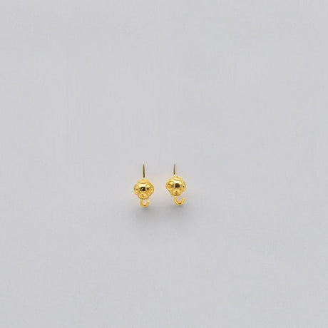 Conta de Viana I Gold-plated Silver Earrings 0.1 oz