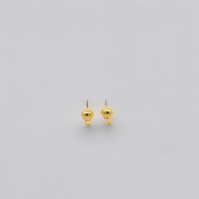 Conta de Viana I Gold-plated Silver Earrings 0.1 oz