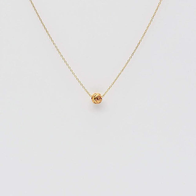 Conta de Viana I Gold-plated Silver Necklace