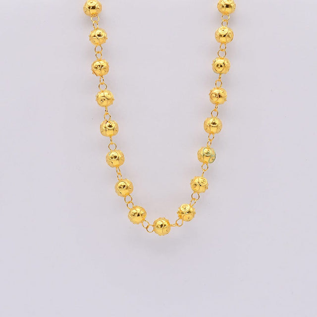 Conta de Viana I Gold-plated Silver Pearl Necklace 1.2 oz