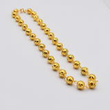 Conta de Viana I Gold-plated Silver Pearl Necklace 1.2 oz