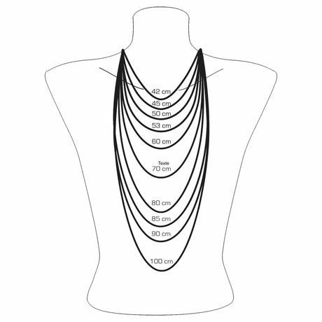 Conta de Viana I Silver Necklace 0.1 oz