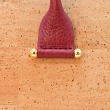 Convertible Cork Handbag - Blue