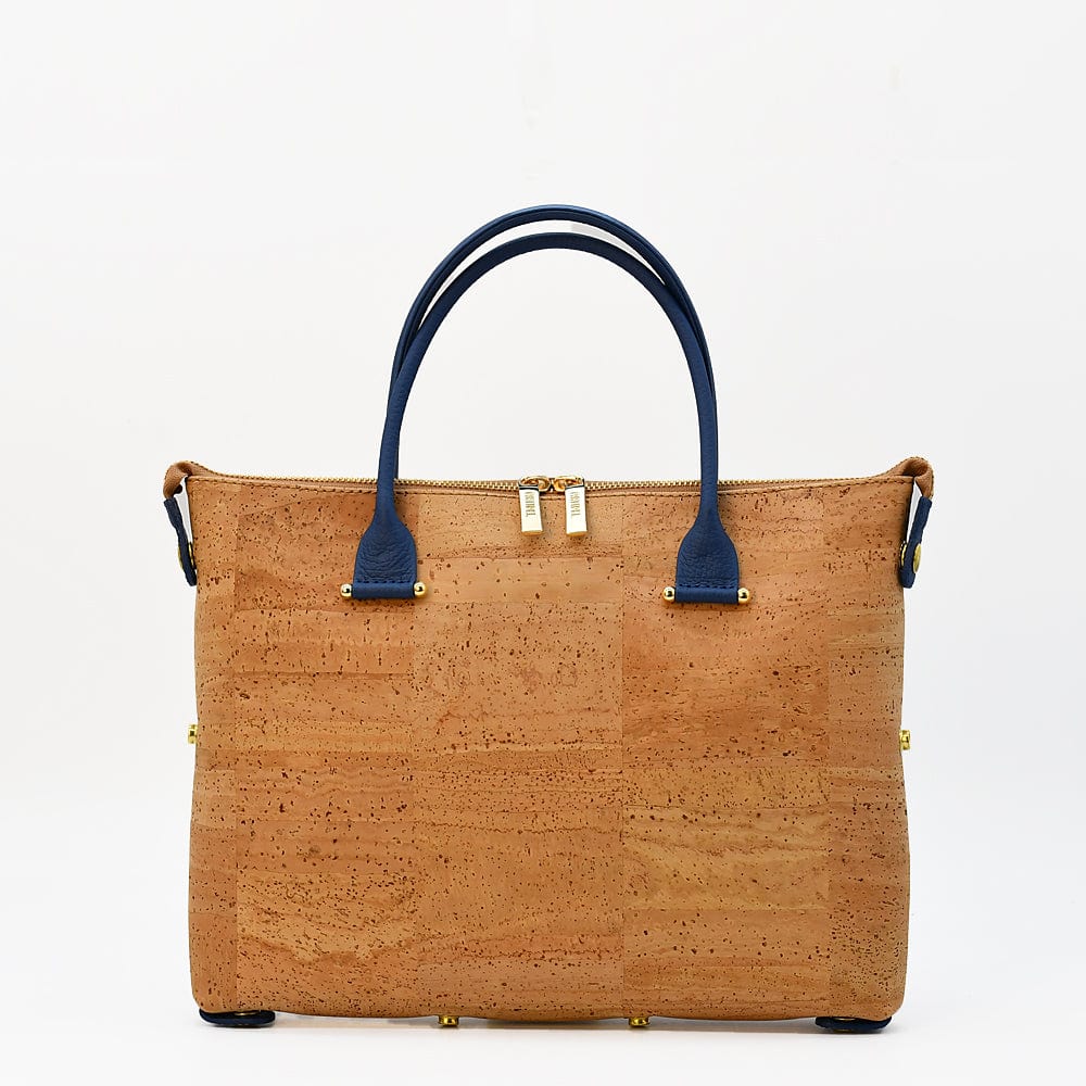 Convertible Cork Handbag - Red