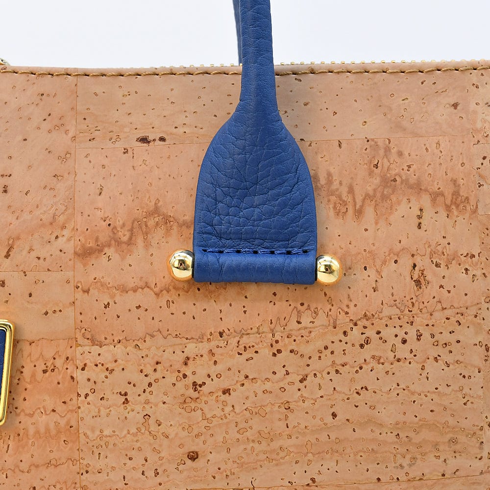 Convertible Cork Handbag - Red