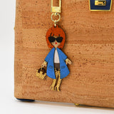 Convertible Cork Handbag - Red