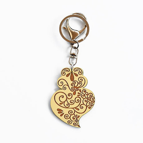 Coração de Viana I Key Ring - 11 colors Beige