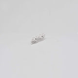 Coração de Viana I Silver Filigree Earrings 0.1 oz - 0.8''