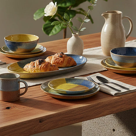 Corals I Stoneware Serving Dish