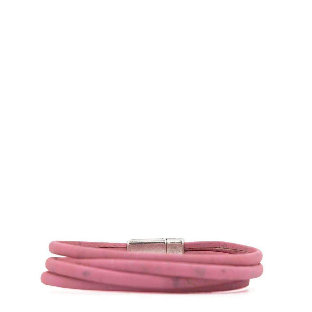 Cork bracelet - Pink