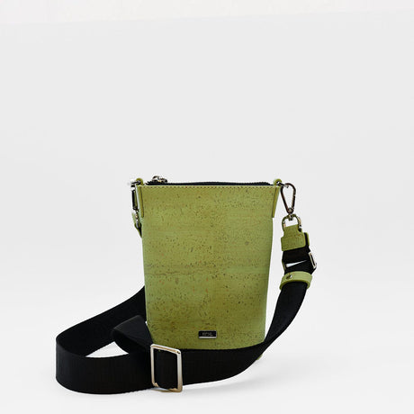 Cork Crossbody Pouch - Green