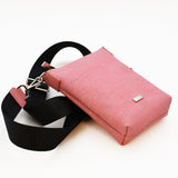 Cork Crossbody Pouch - Pink