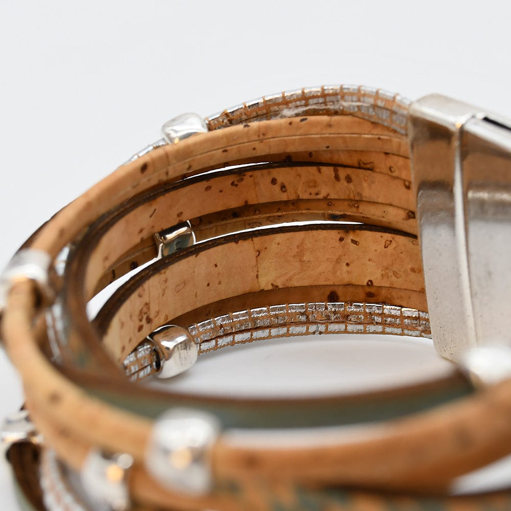 Cork Cuff Bracelet